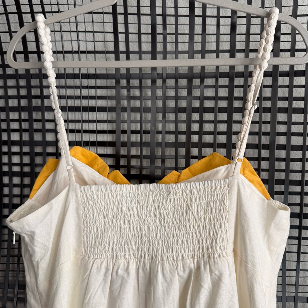 Farm Rio Anthropologie linen blend mini dress - Picture 8 of 10